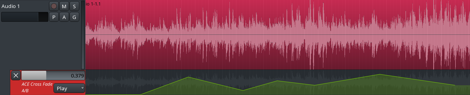 Pin Connections for ACE Cross Fade 