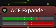 Inline ACE Expander display