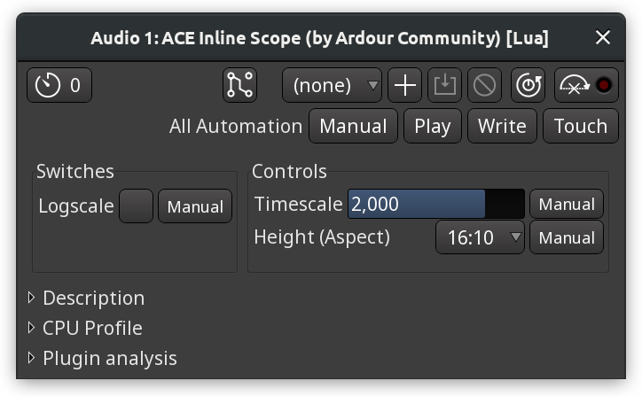 Inline Scope Options