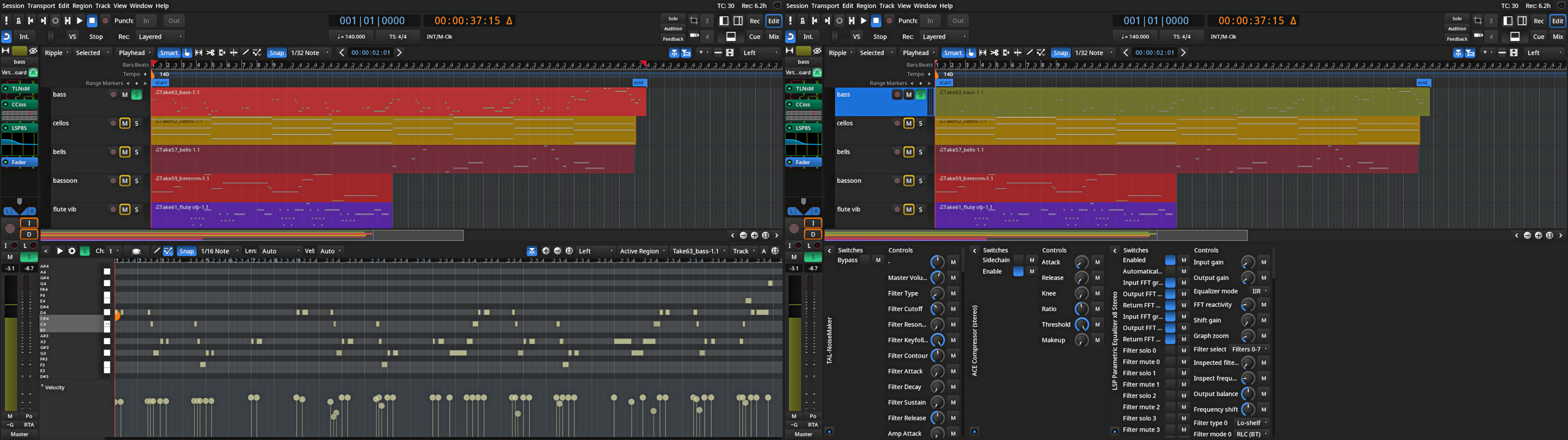The bottom pane in the Editor window