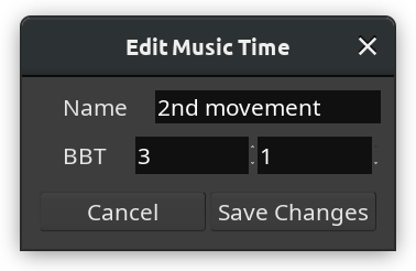 Edit Musical Time