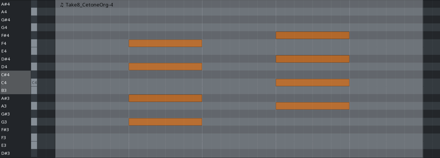 Key vizualization on and off