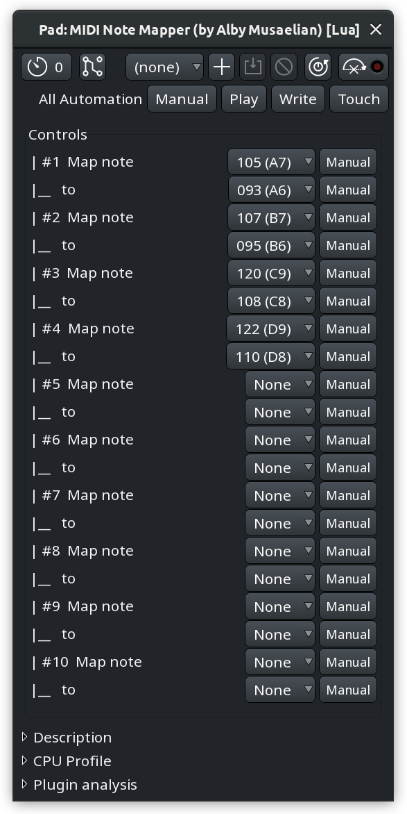 MIDI Note Mapper