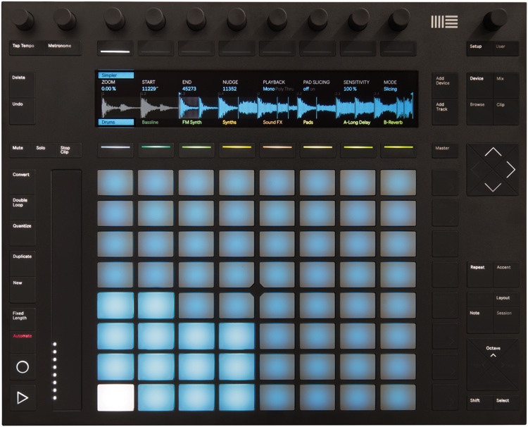 The Ableton Push 2 surface